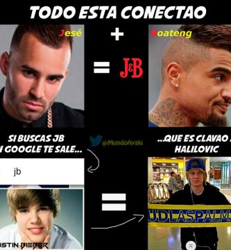 Meme Jesé Boateng Halilovic Justin Bieber