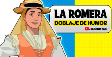 Doblaje canario de humor “La Romera”, parte de los Clásicos de MundoAyaki.