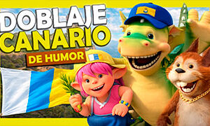 Doramas el Perenquén, doblaje de humor canario realizado por alumnos de doblaje