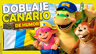 Doramas el Perenquén, doblaje de humor canario realizado por alumnos de doblaje